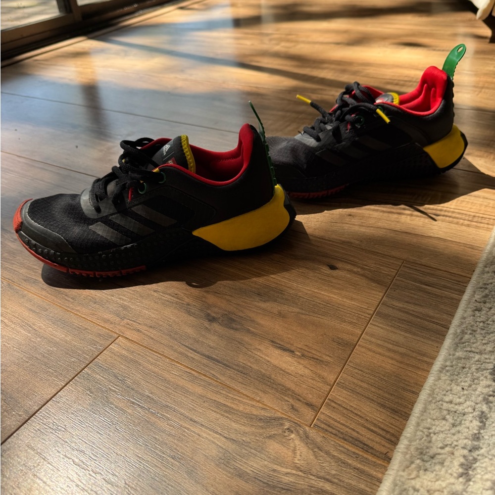 Adidas LEGO Kids Sneakers - Black, Red, and Yellow - Picture 2 of 6